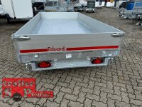 Aussteller I EDUARD 3518 -GD- 3 Seitenkipper, Auffahrschienen, Bordwände 30cm -3500kg- E & H-Pumpe - Lfh: 63cm -195/50R13