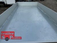 Aussteller I EDUARD 3518 -GD- 3 Seitenkipper, Auffahrschienen, Bordwände 30cm -3500kg- E & H-Pumpe - Lfh: 63cm -195/50R13