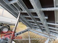 Aussteller I EDUARD 3520 -GD- 3 Seitenkipper, Bordwände 30cm -3500kg- E & H-Pumpe - Lfh: 63cm -195/50R13