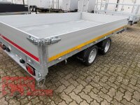 Aussteller I EDUARD 3520 -GD- 3 Seitenkipper, Bordwände 30cm -3500kg- E & H-Pumpe - Lfh: 63cm -195/50R13