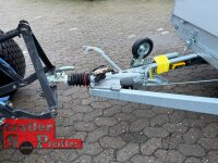 EDUARD 5022 -GD- Hochlader, kippbar, Rampen, Bordwände 30cm -3500kg- E-Pumpe - Lfh: 63cm -195/50R13 mit ALU Aufsatzbordwände 5022 - 70 cm hoch
