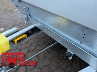 EDUARD 5022 -GD- Hochlader, kippbar, Rampen, Bordwände 30cm -3500kg- E-Pumpe - Lfh: 63cm -195/50R13 mit ALU Aufsatzbordwände 5022 - 70 cm hoch - Hochplane SP-Line