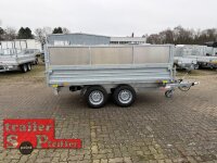ABVERKAUF I Böckmann DK-ST 3218/35 E Stahl  Dreiseitenkipper mit E-Pumpe und Nothandpumpe mit Stahl - Kastenaufsatz