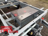 Böckmann DK-ST 3218/35 E Stahl  Dreiseitenkipper mit E-Pumpe und Nothandpumpe mit Stahl - Kastenaufsatz