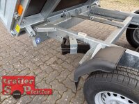 Böckmann DK-ST 3218/35 E Stahl  Dreiseitenkipper mit E-Pumpe und Nothandpumpe mit Stahl - Kastenaufsatz