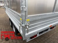 Böckmann DK-ST 3218/35 E Stahl  Dreiseitenkipper mit E-Pumpe und Nothandpumpe mit Stahl - Kastenaufsatz