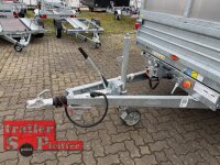 Böckmann DK-ST 3218/35 E Stahl  Dreiseitenkipper mit E-Pumpe und Nothandpumpe mit Stahl - Kastenaufsatz