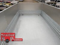 Böckmann DK-ST 3218/35 E Stahl  Dreiseitenkipper mit E-Pumpe und Nothandpumpe mit Stahl - Kastenaufsatz