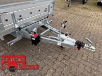 martz KIPPER 250 C S 1,5T Rückwärtskipper 250 x 150 ALU Wände Handpumpe mit Stahl Kastenaufsatz