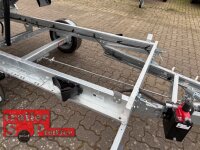 martz KIPPER 250 C S 1,5T Rückwärtskipper 250 x 150 ALU Wände Handpumpe mit Stahl Kastenaufsatz