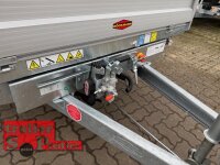 Böckmann DK-AL 3218/35 E Alu - Dreiseitenkipper mit E-Pumpe und Nothandpumpe mit Stahl Kastenaufsatz