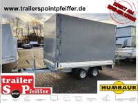 HUMBAUR HN 203116 Hochlader ALU 2000 kg - 310 x 165 -...