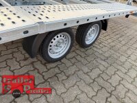 GT UNIDECK PLUS 450/2 S 2,7T LOHR - hinten abgeknickt - Rampen 2,5m  - Winde - Automatikstützrad