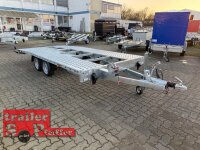 GT UNIDECK PLUS 450/2 S 2,7T LOHR - hinten abgeknickt - Rampen 2,5m  - Winde - Automatikstützrad