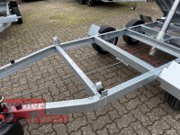 HUMBAUR HUK 273117 I 314 x 175 I 2700 KG I Rückwärtskipper mit Handpumpe mit ALU Aufsatzbordwänden 30 cm