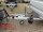 HUMBAUR HUK 202715 I 268 x 150 I 2000 KG I Rückwärtskipper mit Handpumpe mit ALU Aufsatzbordwänden 35 cm