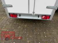 HUMBAUR HK 133015-18P FlexZurr - Kofferanhänger 1300 KG Zurrleisten - Heckstützen - 100 KM/H - AKTION