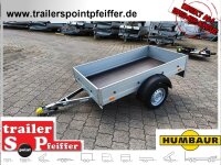 Aussteller / HUMBAUR Startrailer H 752010 ALU 750 kg...