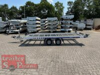 Aussteller /  Lorries PLI30-4521 - 3000 kg kippbarer leichter Autotransporter mit ALU Standschienen