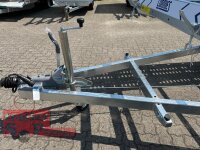 Aussteller /  Lorries PLI30-4521 - 3000 kg kippbarer leichter Autotransporter mit ALU Standschienen