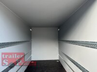 Aussteller / martz KARGO 300 C 2T Plywood Kofferanhänger  - Tandem gebremst mit Zurrleisten - Heckstützen