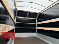 HUMBAUR HN 304121 Hochlader ALU 3000 kg - 410 x 210 - 195/55R10 mit Hochplane SP-Line - Schiebeplane - ÖKO Schräge