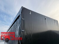 HUMBAUR HN 304121 Hochlader ALU 3000 kg - 410 x 210 - 195/55R10 mit Hochplane SP-Line - Schiebeplane - ÖKO Schräge