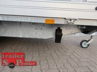 HUMBAUR HN 304121 Hochlader ALU 3000 kg - 410 x 210 - 195/55R10 mit Hochplane SP-Line - Schiebeplane - ÖKO Schräge