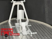 ABVERKAUF /  LORGANO Aero T - GfK Anhänger 1000 kg gebremst schwarz 3280 x 1335 x 1580 geschlossener Motorradanhänger Auffahrrampe abschließbar -Alu Boden - 100 km/h