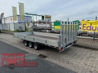 martz GT UNIVERSAL 600/3 S 3,5T hydraulisch kippbarer Auto und Maschinentransporter mit ALU Bordwänden