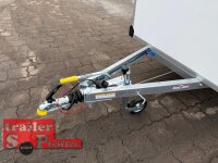 HUMBAUR HK 132513-15P FlexZurr - Kofferanhänger 1300 KG Zurrleisten - Heckstützen - 100 KM/H - AKTION