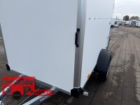 HUMBAUR HK 132513-15P FlexZurr - Kofferanhänger 1300 KG Zurrleisten - Heckstützen - 100 KM/H - AKTION