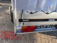martz Basic 230 - 750 kg Anhänger 230 x 126 mit ECO Hochplane 140 cm Innenhöhe - SB