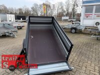 Brenderup 1205 SUB 750 LIMITED BLACK EDITION " Der neue Kippi " - ALU Felgen - LED Beleuchtung - SCHWARZ mit Kastenaufsatz