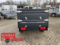 Brenderup 1205 SUB 750 LIMITED BLACK EDITION " Der neue Kippi " - ALU Felgen - LED Beleuchtung - SCHWARZ mit Kastenaufsatz