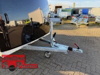 Böckmann KT-PB-AL 3018/27 M F ALU Kofferanhänger mit Polyesterbug - Tür / Rampe Kombination - Seitentür - Designpaket