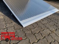 Böckmann KT-PB-AL 4018/27 M F ALU Kofferanhänger mit Polyesterbug - Tür / Rampe Kombination - Seitentür - Designpaket