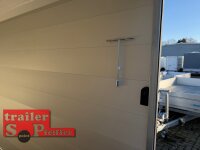 Böckmann KT-PB-AL 4018/27 M F ALU Kofferanhänger mit Polyesterbug - Tür / Rampe Kombination - Seitentür - Designpaket