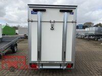 BLYSS Kofferanhänger Rampe - F1330HD/HK, 305x150x180cm - 100 KM/H - Zurrleisten - Heckstützen