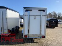 BLYSS Kofferanhänger mit Rampe F2030HTD/HK, 305x150x180cm - 100 KM/H - Zurrleisten - Heckstützen