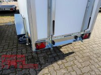 BLYSS Kofferanhänger mit Rampe F2030HTD/HK, 305x150x180cm - 100 KM/H - Zurrleisten - Heckstützen