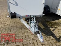 BLYSS Kofferanhänger mit Rampe F2030HTD/HK, 305x150x180cm - 100 KM/H - Zurrleisten - Heckstützen