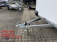 BLYSS Kofferanhänger F752413.15D 250x135x150cm 750 KG  - 100 KM/H - Zurrleisten - Heckstützen