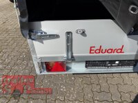 AKTION EDUARD 2514 -UE- Hochlader, Bordwände 30cm -0750kg- Lfh: 56cm -195/55R10 mit Hochplane N-Line Stahl - Gestell - ÖKO