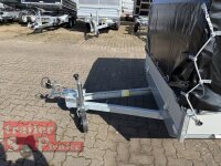 AKTION EDUARD 2514 -UE- Hochlader, Bordwände 30cm -0750kg- Lfh: 56cm -195/55R10 mit Hochplane N-Line Stahl - Gestell - ÖKO