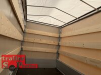 Aussteller / HUMBAUR HA 133015  KV ALU 1300 kg gebremst 303 x 150 mit Hochplane SP-Line 100 KM/H - Stützen