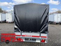 Aussteller / EDUARD 2514 -GE- Hochlader, Bordwände 30cm -1500kg- Lfh: 56cm -195/55R10 mit Hochplane N-Line Stahl - Gestell - Giebeldach 130