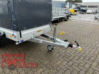 HUMBAUR HA 253015  KV ALU 2500 kg gebremst 303 x 150 mit Hochplane SP-Line