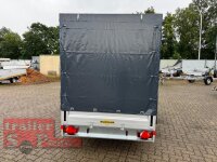 HUMBAUR HA 253015  KV ALU 2500 kg gebremst 303 x 150 mit Hochplane SP-Line