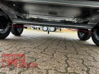 HUMBAUR HA 253015  KV ALU 2500 kg gebremst 303 x 150 mit Hochplane SP-Line